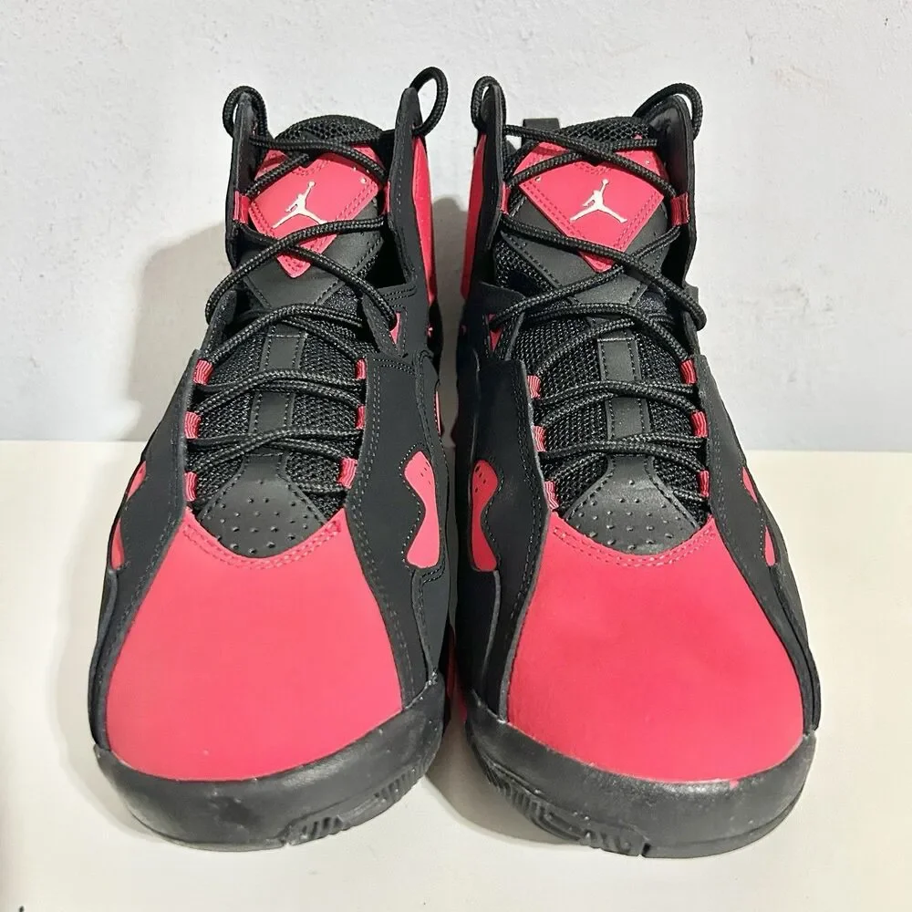 Air Jordan True Flight “Black University Red” Men’s Size 11.5 Lifestyle Sneakers